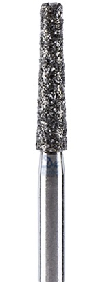 847, синій (Dentex) Бор конусоподібний, плоский кінчик, FG