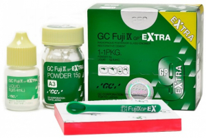 Fuji IX Extra, Набор 15 г + 6.4 мл (GC) Стеклоиономерный цемент