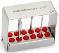 206010 (Nichrominox) Подставка для стоматологических боров на 12 инструментов