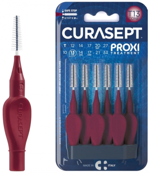 Йоржик міжзубний Curasept PROXI T13 (бордо, 6 шт) CS-07536