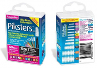 Ершики межзубные Piksters, черные, №7 (0,75 мм)