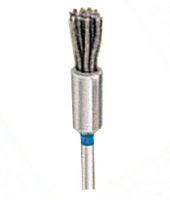 Щітка пензликоподібна Breden Abraso-Fix, d - 4 мм (синя, довжина - 7 мм) 35000756