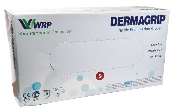 Рукавички WRP Dermagrip нітрилові (100 шт)