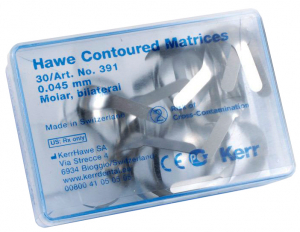 Матрицы контурные Kerr Hawe Contoured Matrices (0.045 мм, 30 шт)