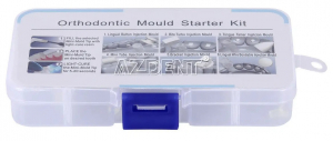 Набор форм для изготовления ортодонтических аттачментов Azdent Mould starter kit