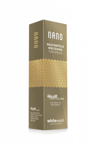 Зубная паста WhiteWash NANO отбеливающая с ионами золота 75 мл Gold Particle Whitening Toothpaste (NT-05)