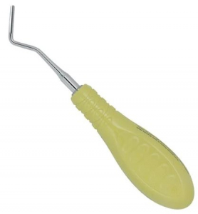 Люксатор-елеватор Osung 3ELL302, ширина 3 мм, вигнутий (для задніх зубів, пластикова ручка)