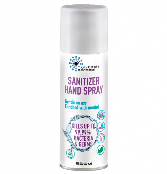 Гігієнічний засіб HTA Sanitizer Hand Spray (аерозол для обробки рук, 200 мл)