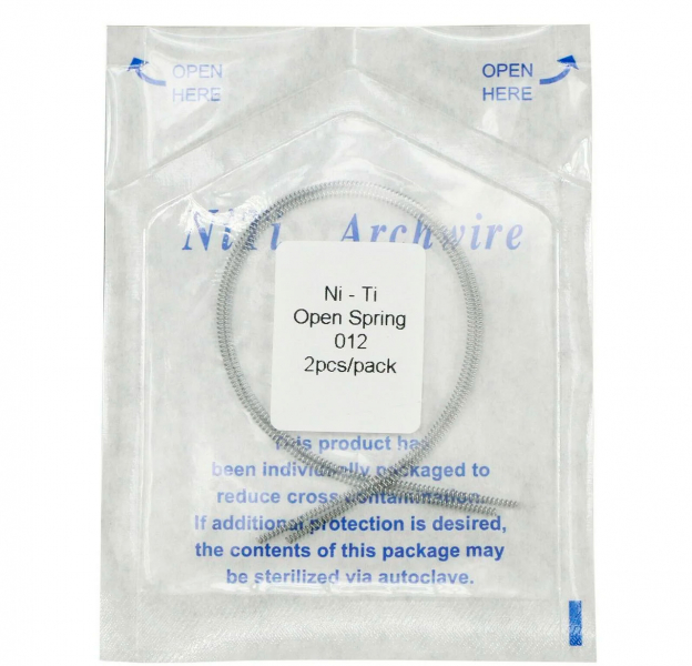 Пружина Ni-Ti Azdent открывающая, 180 мм (2 шт)