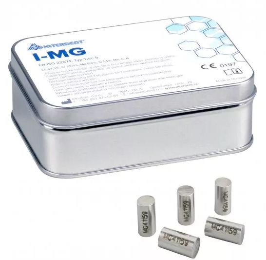 Сплав Interdent I-MG, 1708 (бюгельне лиття на базі кобальту) 250 г