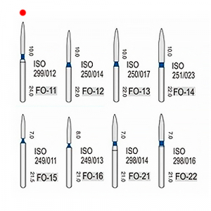 FO-11 (Vortex) алмазний турбінний бор (299/012)