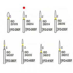 FO-20EF (Vortex) алмазний турбінний бор (248/014)