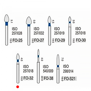 FO-32 (Vortex) алмазный турбинный бор (257/018)