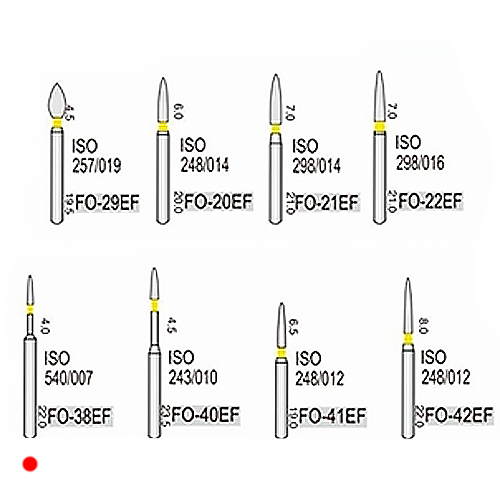 FO-38EF (Vortex) алмазный турбинный бор (540/007)