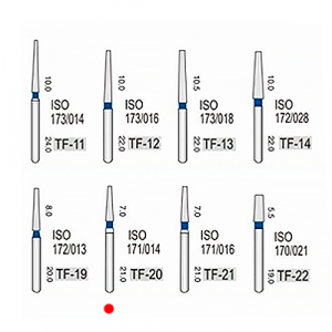 TF-20 (Vortex) алмазный турбинный бор (171/014)