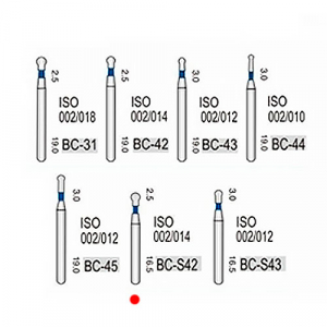 BC-S42 (Vortex) алмазный турбинный бор (002/014)