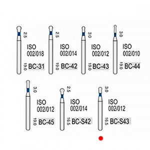 BC-S43 (Vortex) алмазный турбинный бор (002/012)