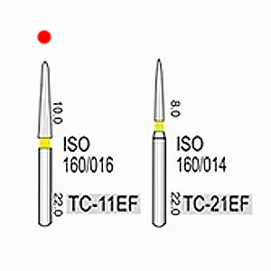 TC-11EF (Vortex) алмазний турбінний бор (160/016)