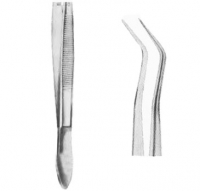 Пинцет стоматологический Surgimax (изогнутый, 150 мм)