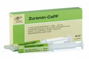 Zuremin-CaPF, набір 2х5мл (Jendental) Двокомпонентний гель для ремінералізації зубів.