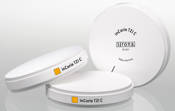 Диск з діоксиду цирконію Sirona inCoris TZI C disc 16