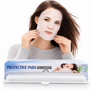 Накладки на обличчя пацієнта Cerkamed Protective Pads for a patient