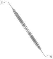 Распатор MS №2, двосторонній, мікрохірургічний, 1,5 мм, 2,5 мм (YDM)