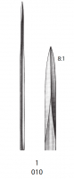 Хірургічна фреза Nouvag (L-65,0/D-1mm), пілотний бір, ТВС для П/Н