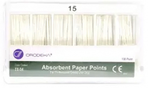 Штифти паперові Perfect, конусність .04 (100 шт)