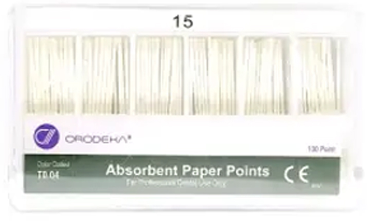 Штифти паперові Perfect, конусність .04 (100 шт)