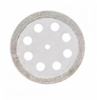 Алмазний диск Microdont 22/18.4 мм (двосторонній, з перфорацією, середня абразивність) ref.40.606.003