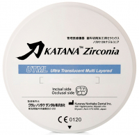 Katana ZR UTML ENW Collar, 14 мм (Kuraray Noritake) Циркониевый диск
