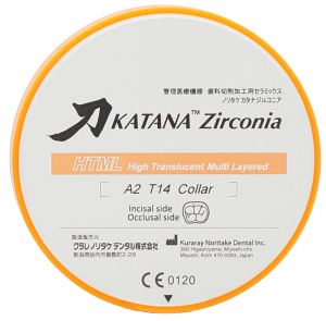 Katana ZR HTML Collar (Kuraray Noritake) Циркониевый диск