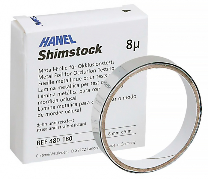 Артикуляційна фольга Hanel 8 мкм Shimstock Foil