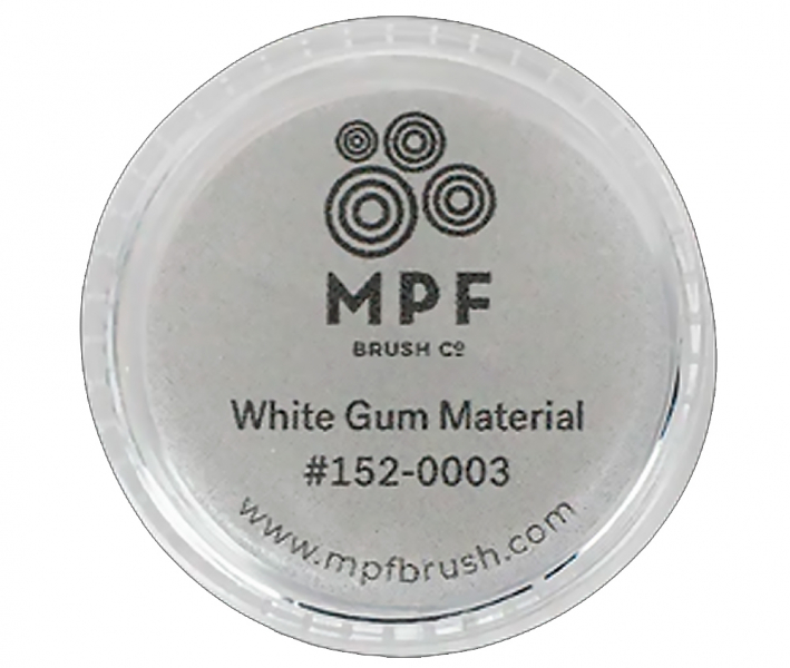 White Gum Material (MPF Brush) Білий еластичний матеріал для власників коронок та вінірів Crown Holder
