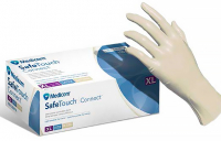 SafeTouch, 1123, 5,5 г (Medicom) Перчатки смотровые, латексные опудренные, нестерильные, 50 пар