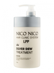 Маска для волос с серебром NICO NICO Silver Dew Treatment (1000 ml) (8809292134761)
