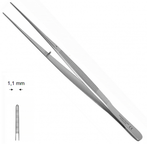 CO 217 Semken (Chirmed) Пинцет анатомический, 126 мм