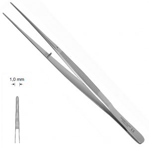 CO 221 Semken (Chirmed) Пінцет анатомічний, 174 мм