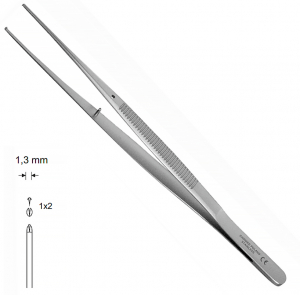 CO 220 Semken (Chirmed) Пинцет хирургический, 152 мм