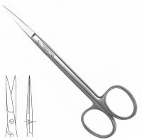 ST 2014 (Chirmed) Ножницы хирургические для десен, прямые, 115 мм