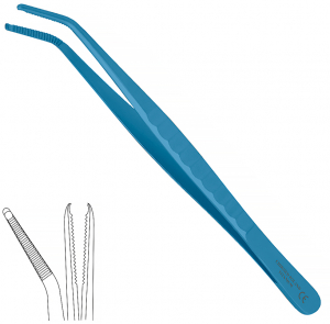 ST 102/T (Chirmed) Имплантологический пинцет, 150 мм