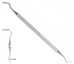 ST 1017 (Chirmed) Гладилка HEIDEMANN, 2х2 мм, эластичная