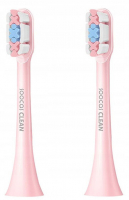 Насадки для зубной щетки SOOCAS Clean, розовые, 2 шт (совместимые с X1, X3)