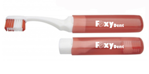 Дорожная зубная щетка - FoxyDent Protection средней жесткости