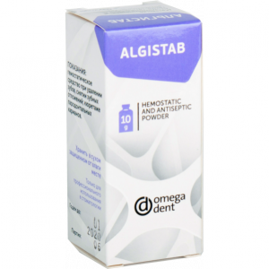 Антисептичний порошок Omega-Dent Альгістаб (10 гр)