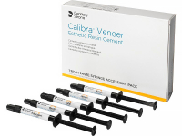 Calibra Venner, Набір 5 шприців (Dentsply) Високоеластичний композитний цемент Калібра Вінір
