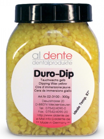 Воск погружной Al Dente DURO-DIP (желтый, 300 г) (02-3100)