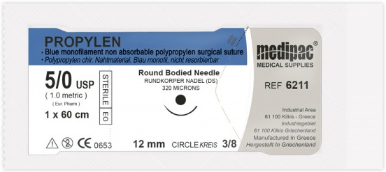 Шовный материал Medipac Propylen