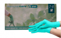Перчатки нитриловые IGAR Sempercare Green (смотровые, нестерильные, неприпудренные, зеленого цвета)